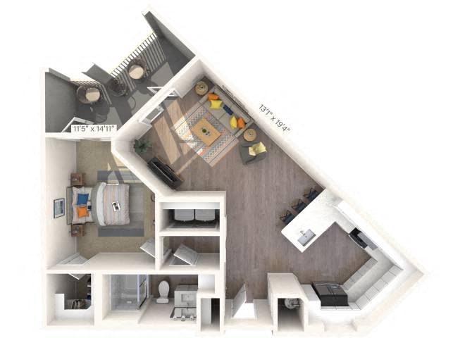 Colony floor plan