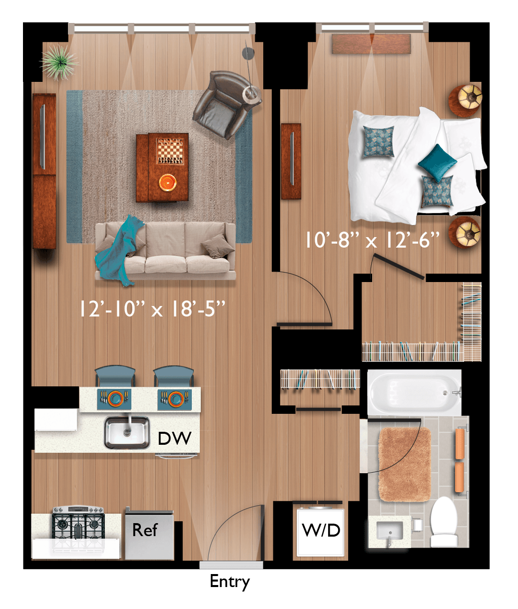 A5 floor plan
