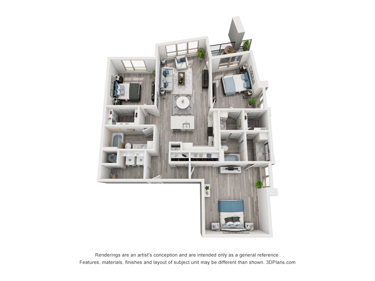 C1 floor plan