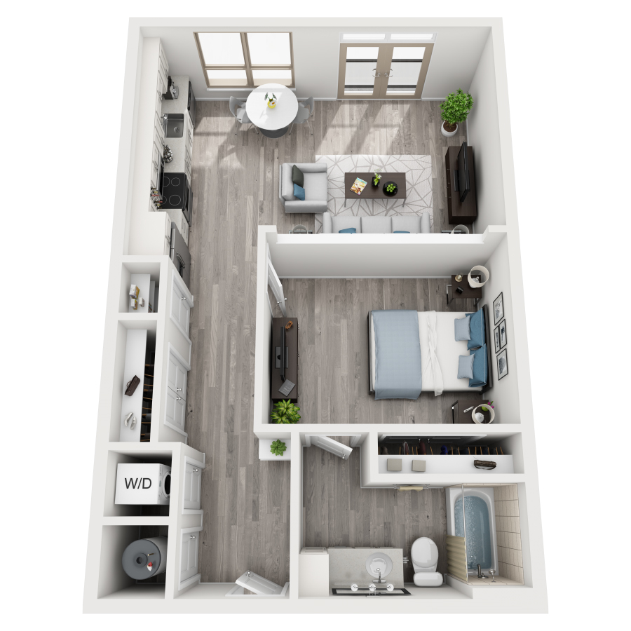 A1 floor plan