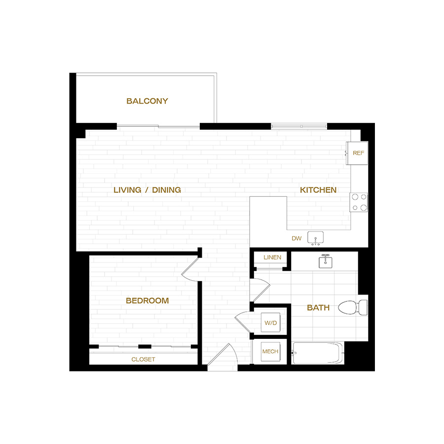 A6 floor plan