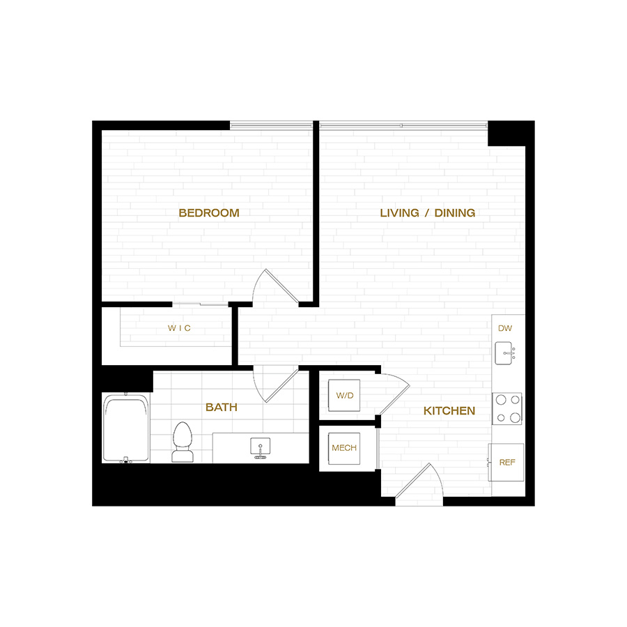 A2 floor plan
