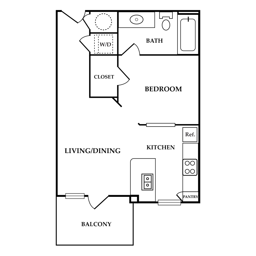 A1 floor plan