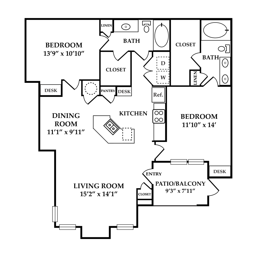 B8 floor plan