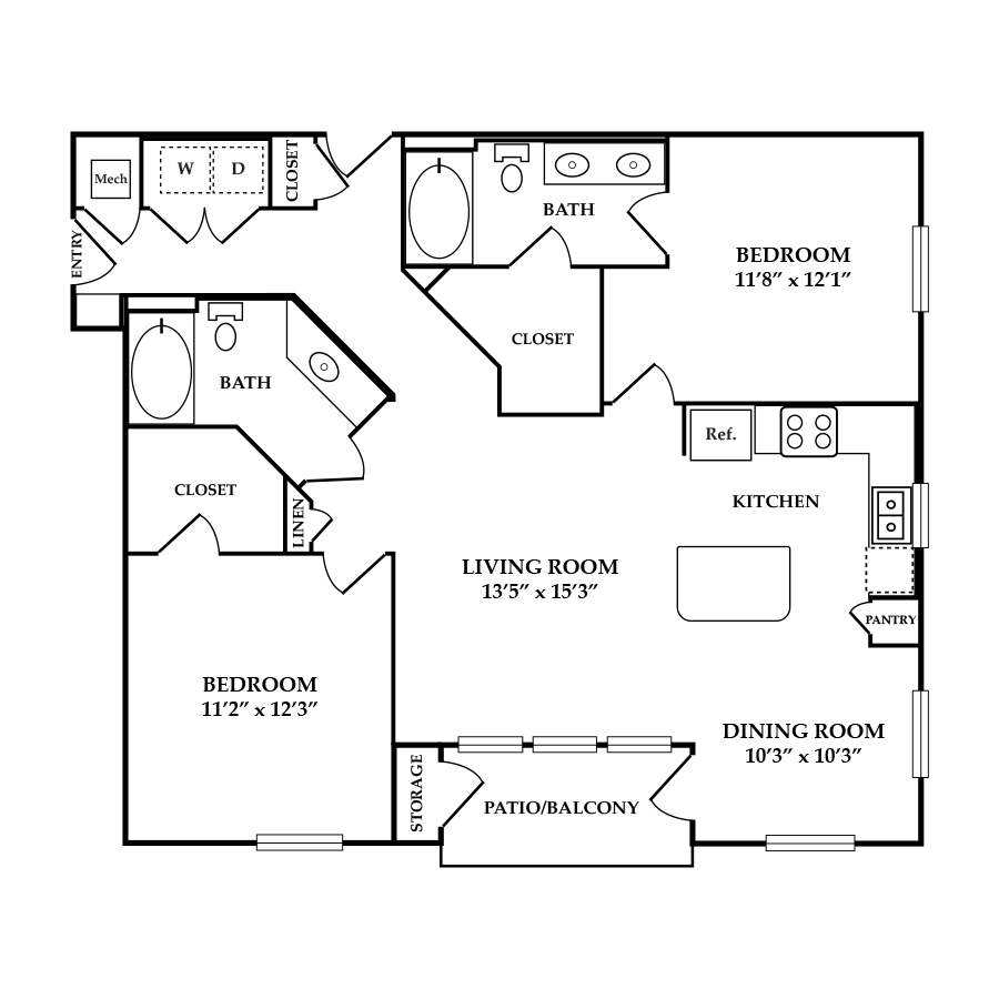 B4 floor plan