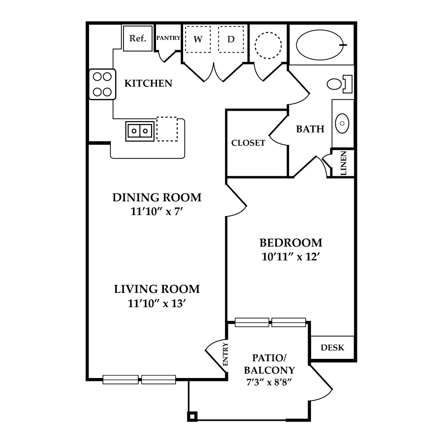 A2 floor plan