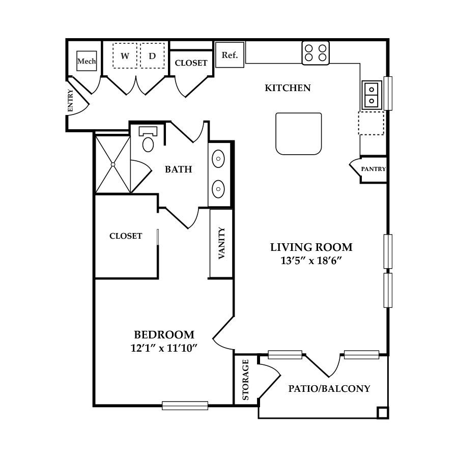 A7 floor plan
