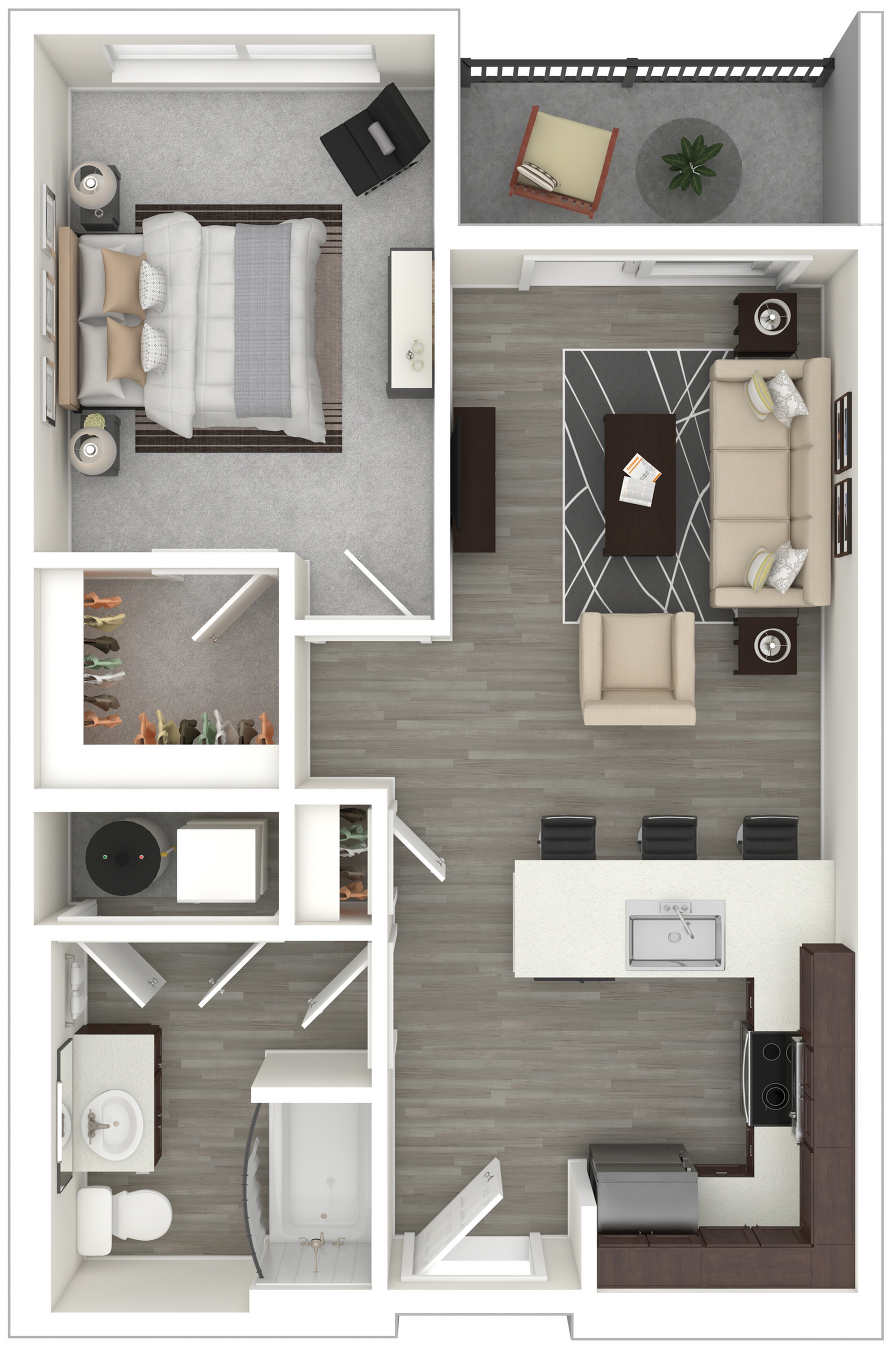 A2 floor plan