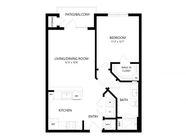 A1 floor plan