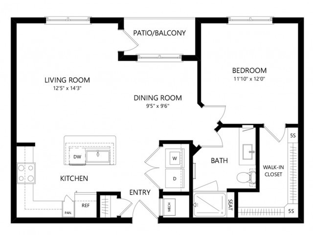 A5A floor plan