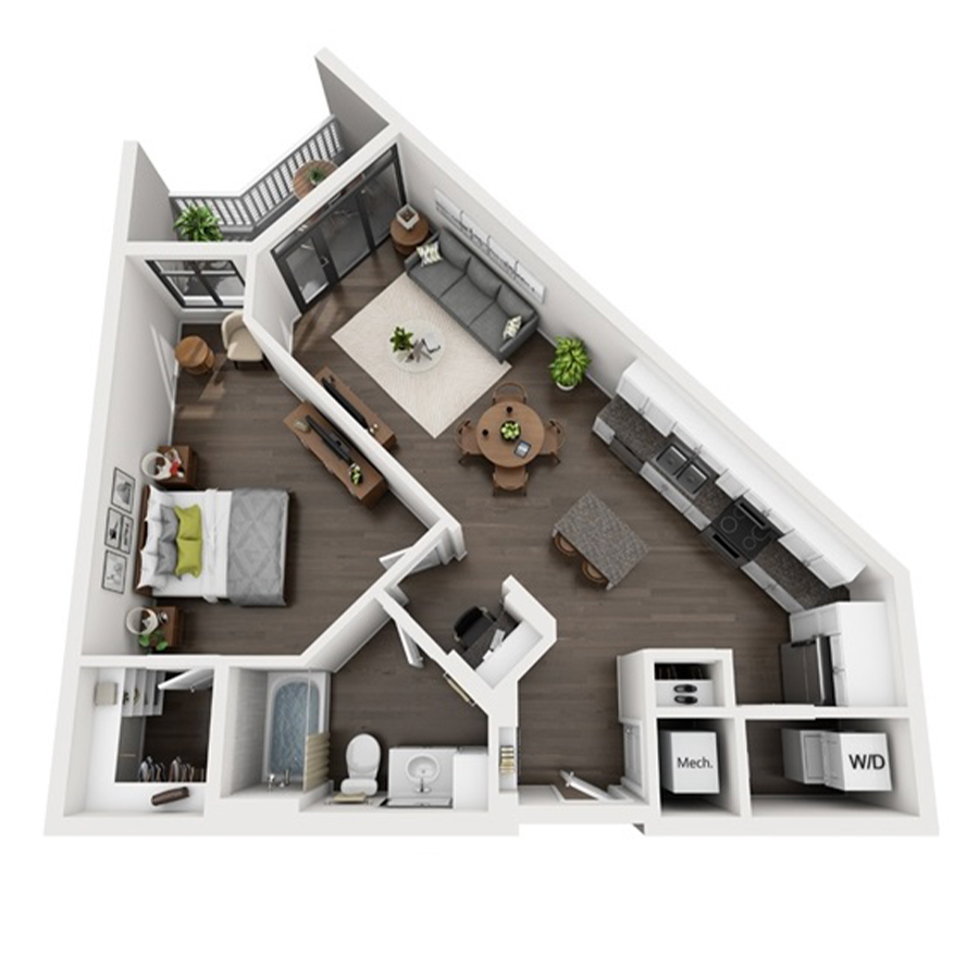 Gingham floor plan
