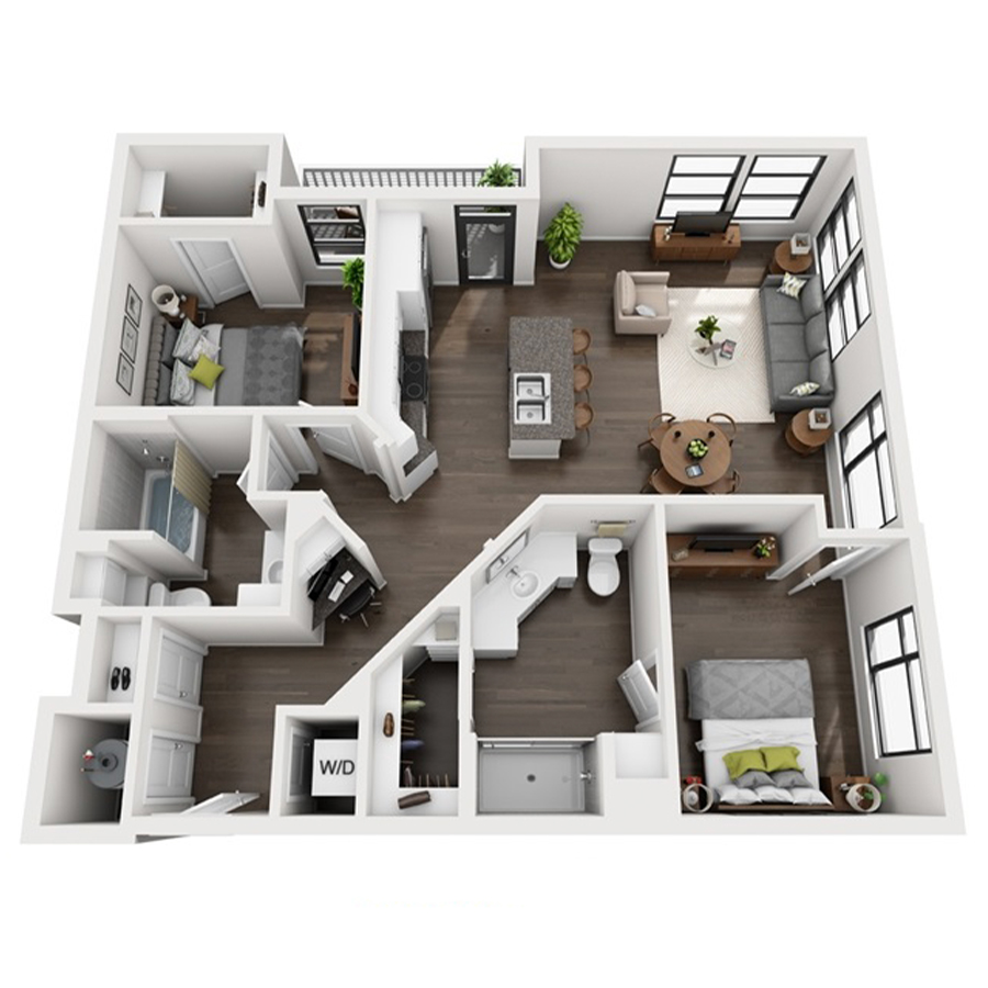 Calico floor plan