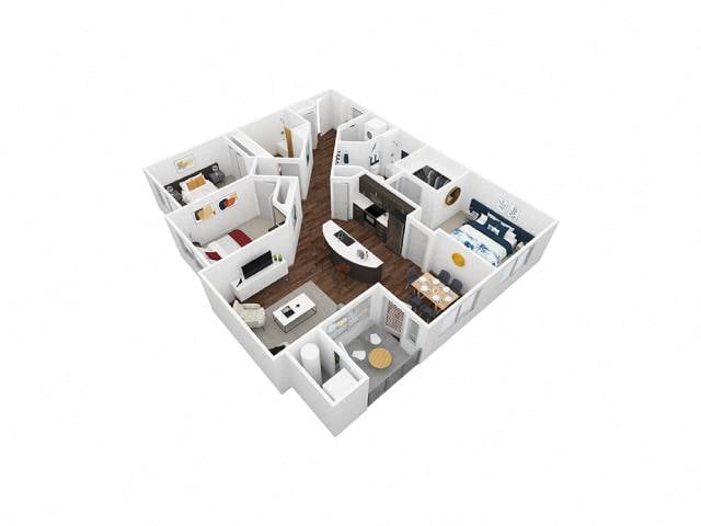 Limestone floor plan