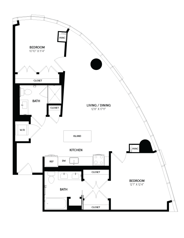 2 Bed/2 Bath-02 floor plan