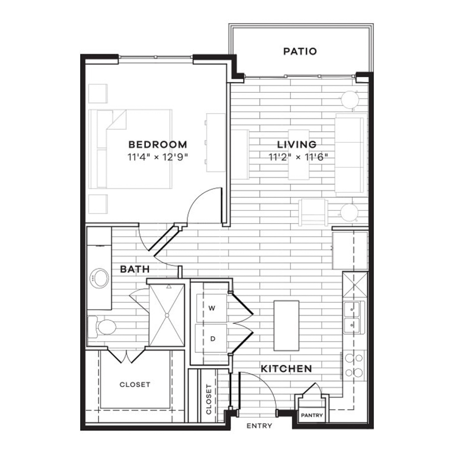 1A floor plan