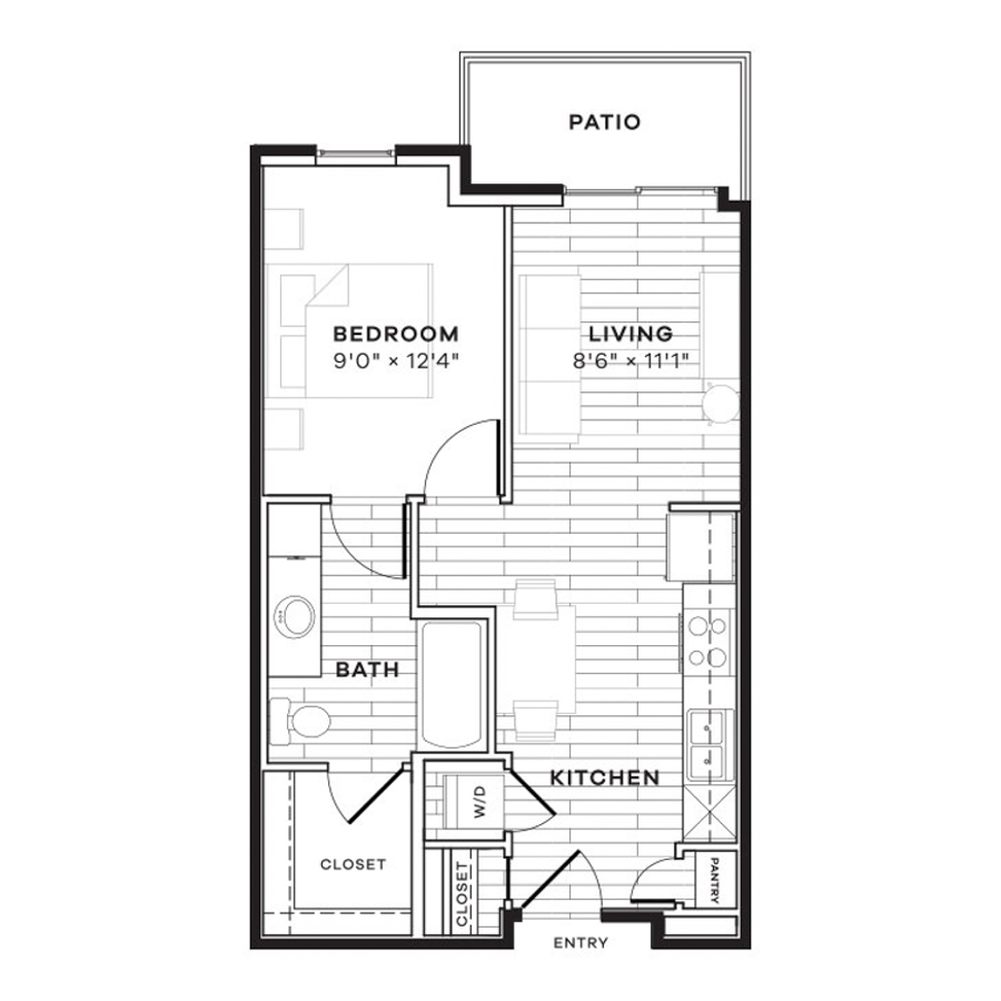 E3W floor plan