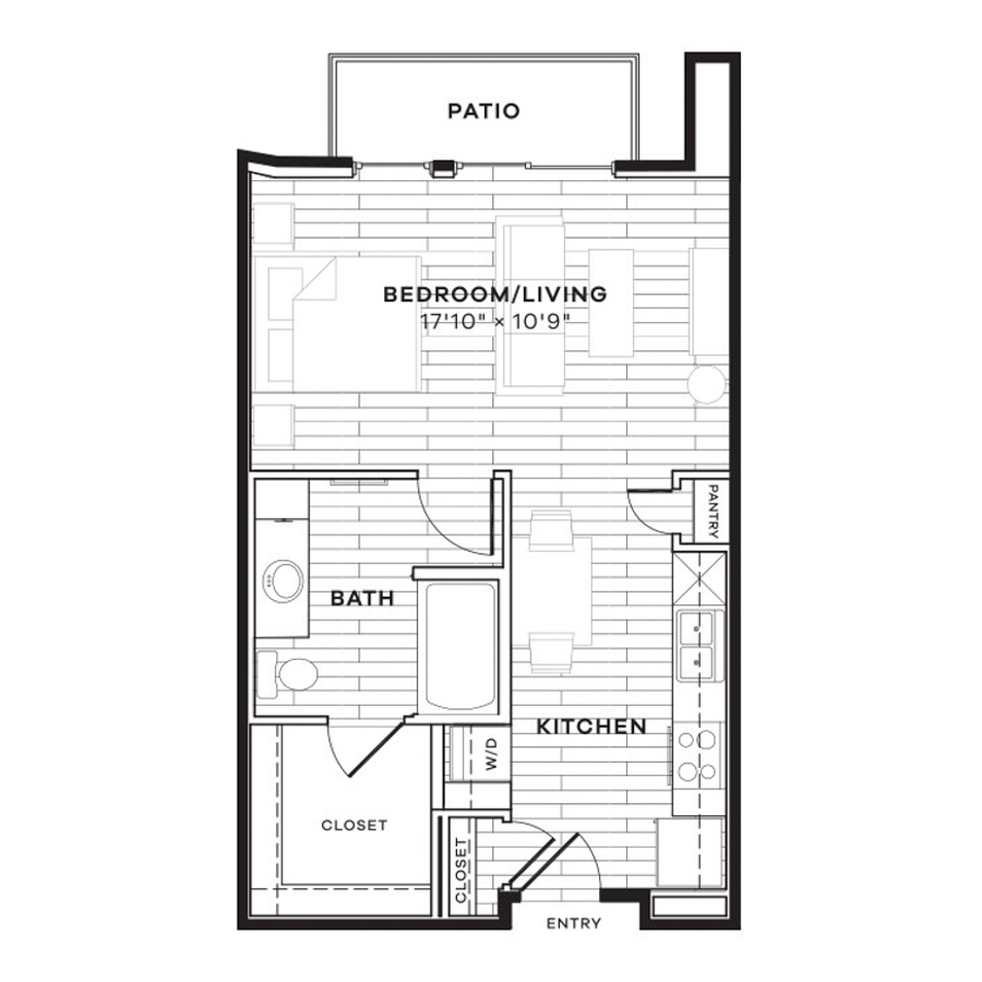 E2 floor plan