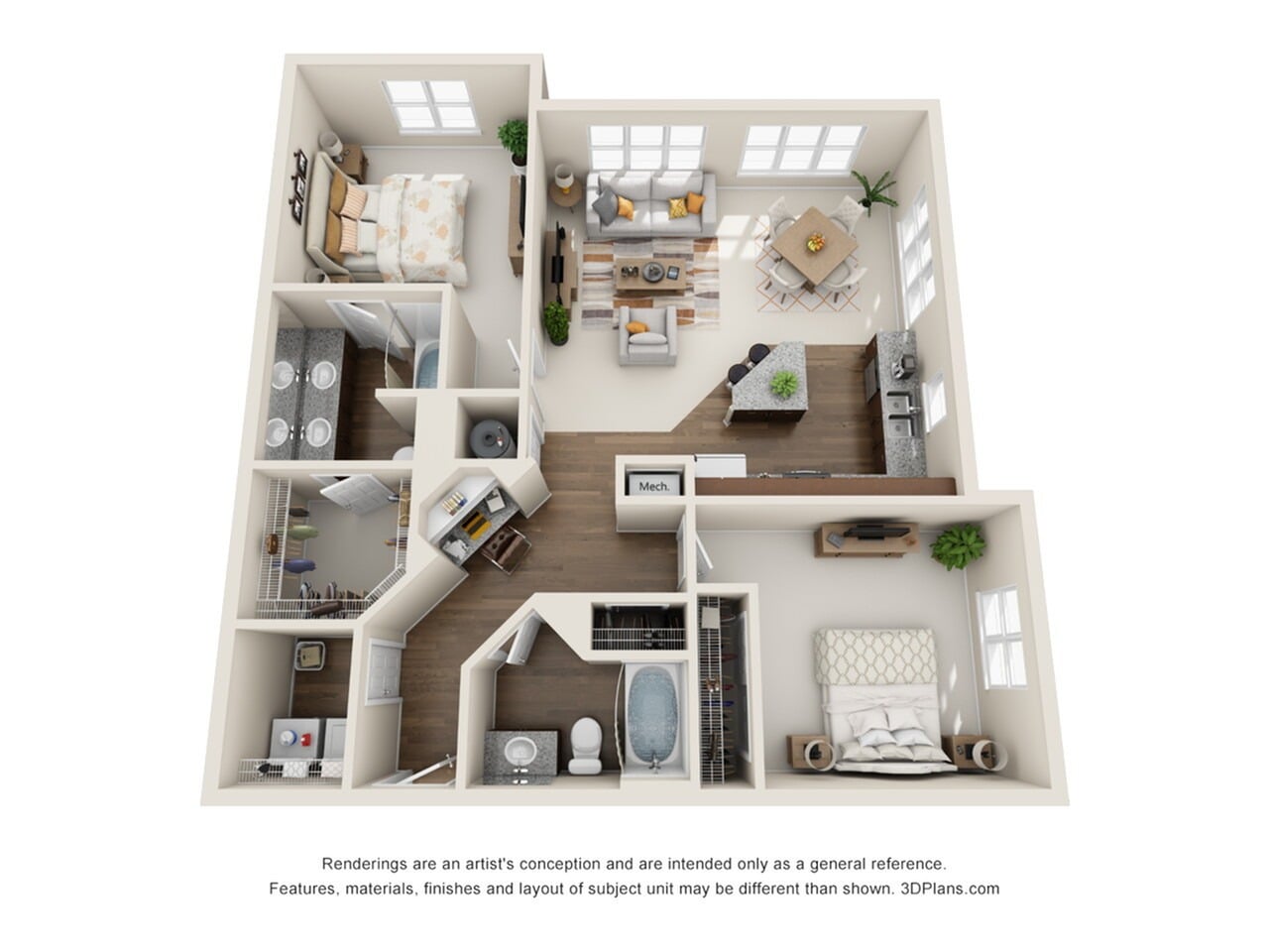 B4 floor plan