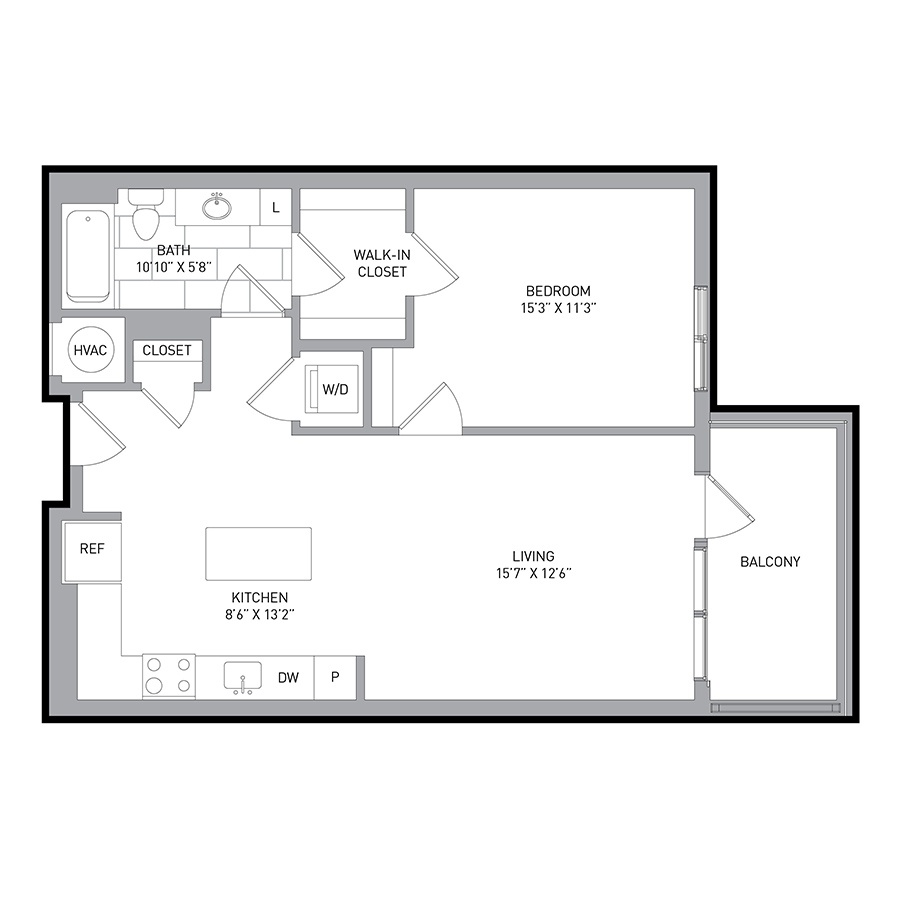 A1 floor plan