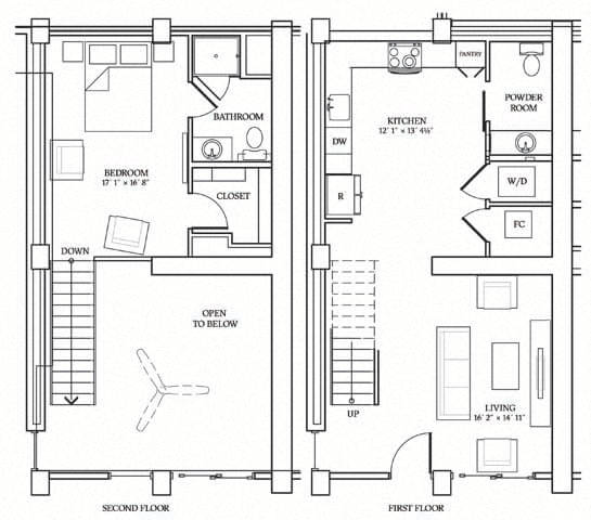 LIVE/WORK LOFT 4 floor plan