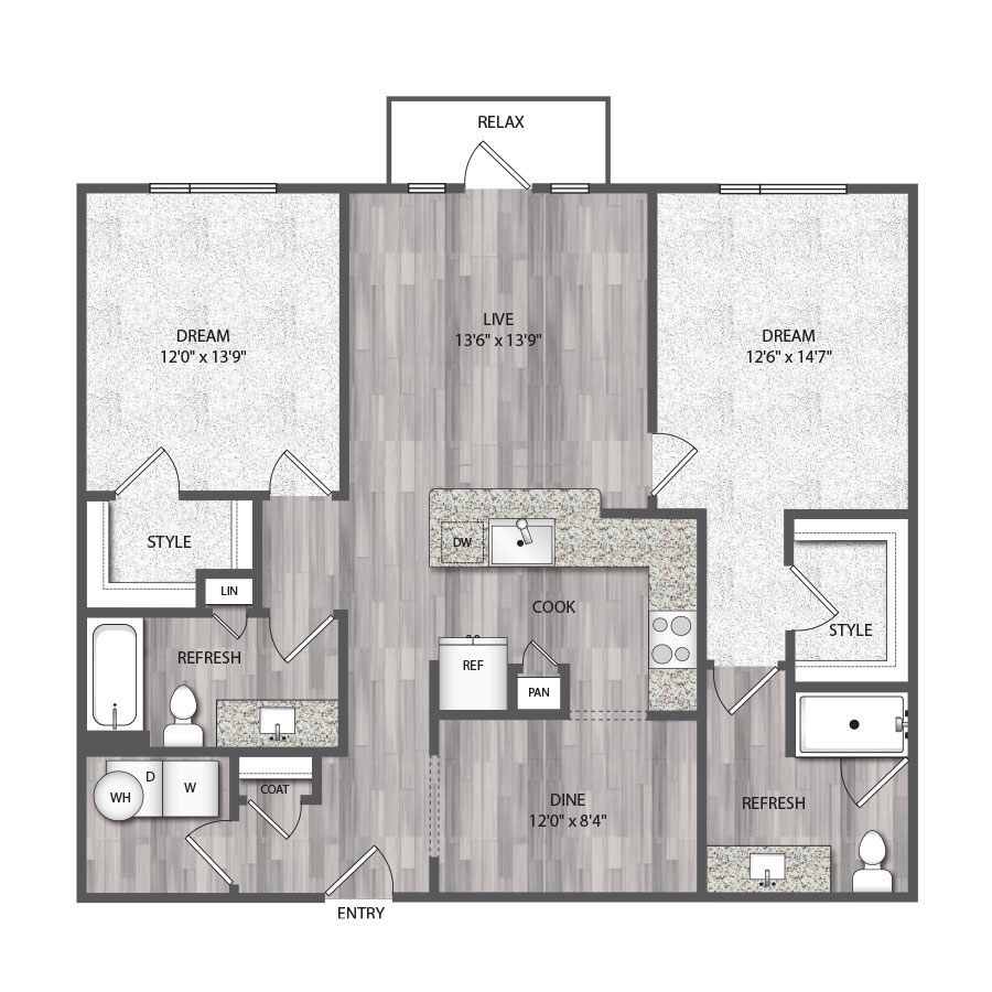 B4 floor plan