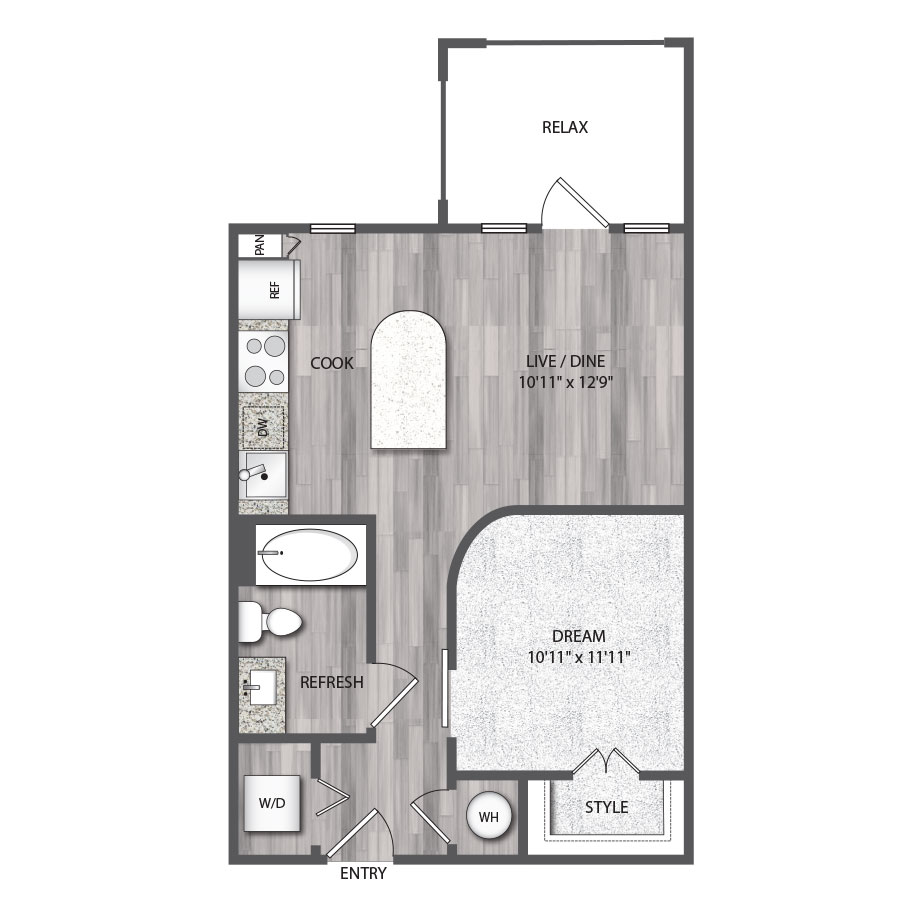 A2 floor plan