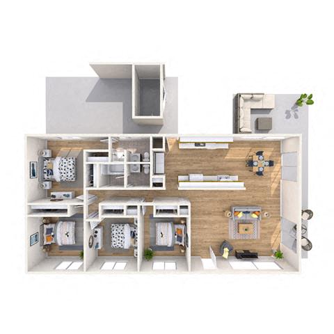 Pikake floor plan