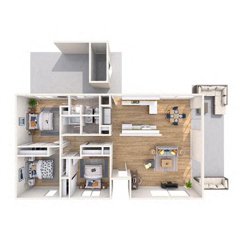 Lehua floor plan
