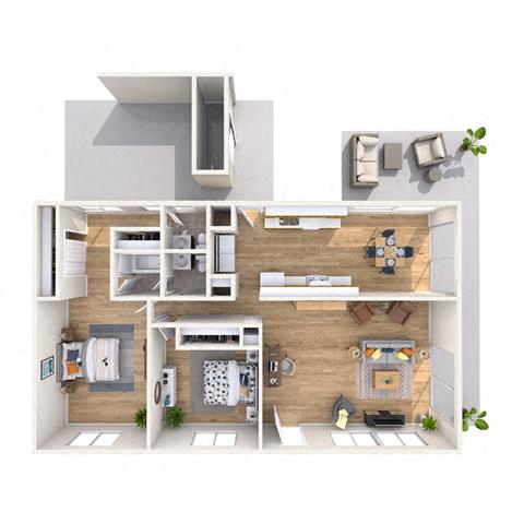 Hibiscus floor plan