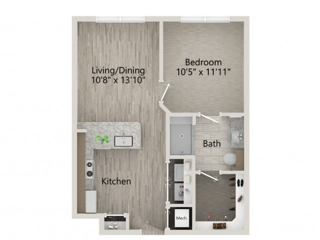 A1 floor plan