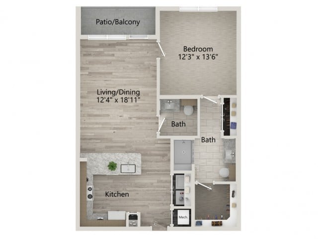 A3 floor plan