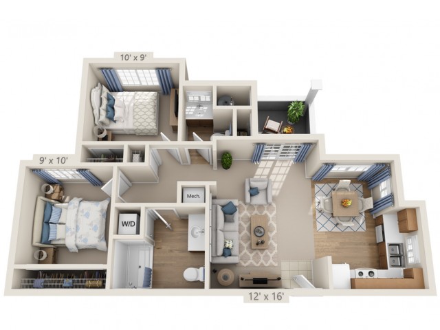 Springsteen floor plan