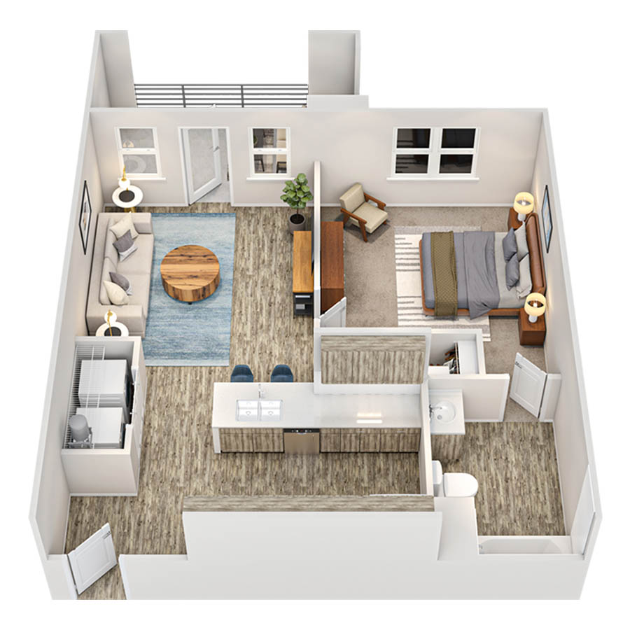 Leander floor plan