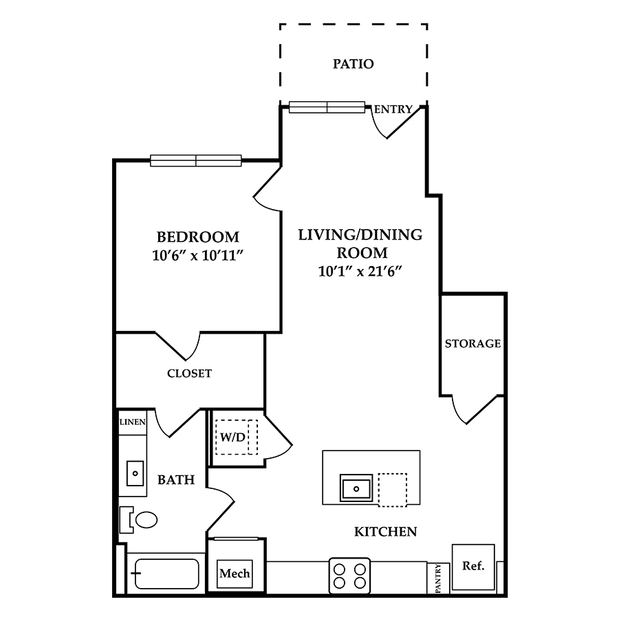 A1A floor plan
