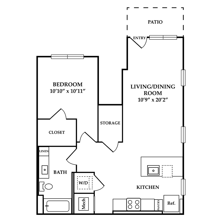 A2A floor plan