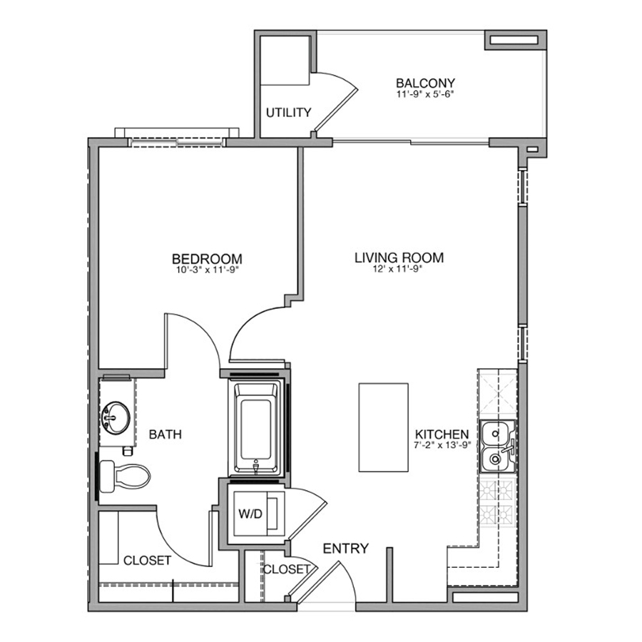 A4 floor plan