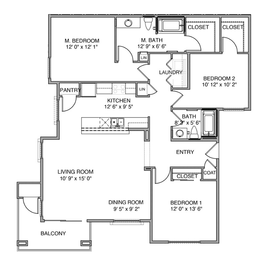 C1 floor plan