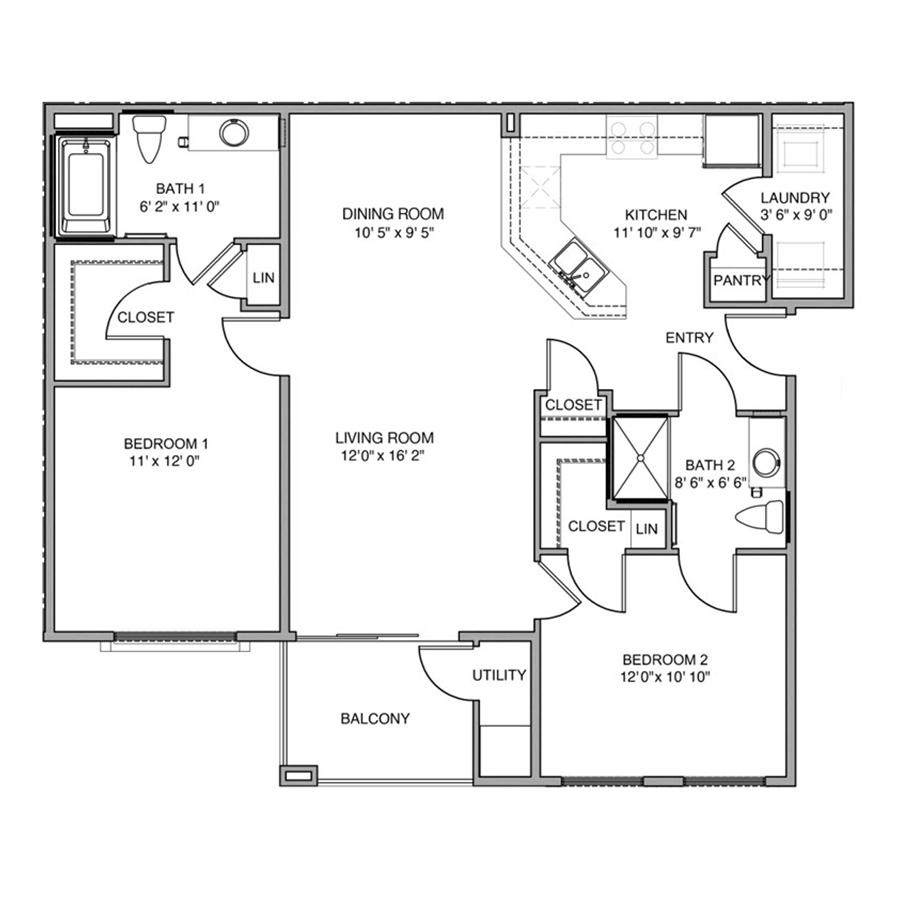B4 floor plan