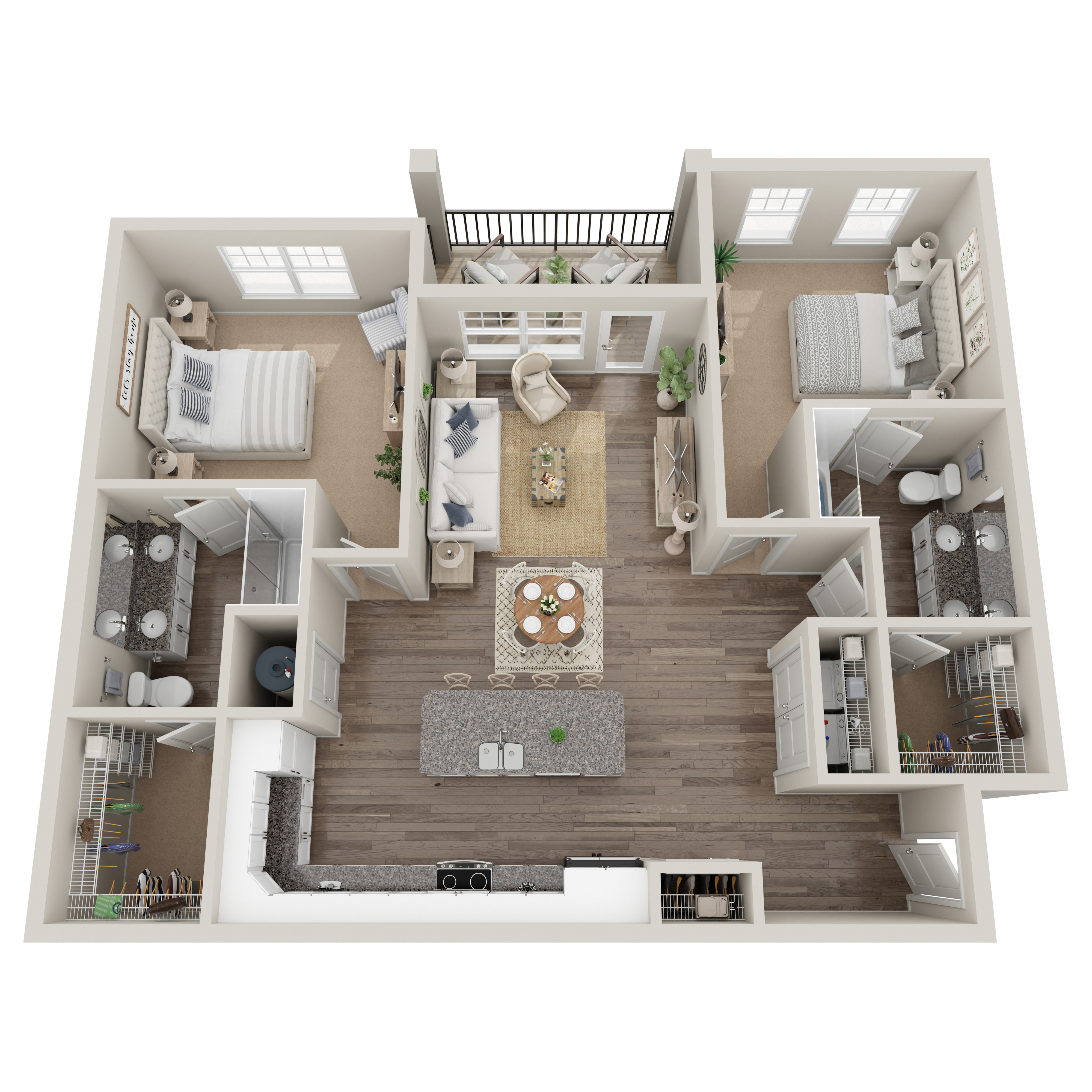 B2 floor plan
