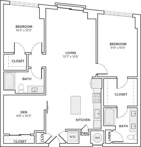 B19D floor plan