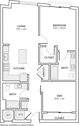 A16D floor plan