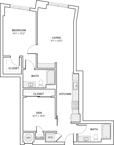 A13D floor plan