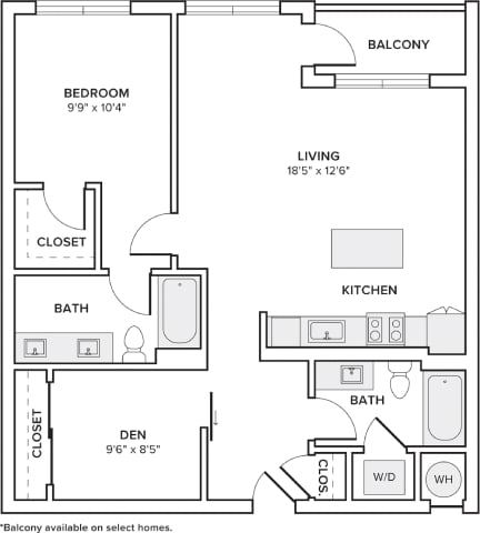 A18D floor plan