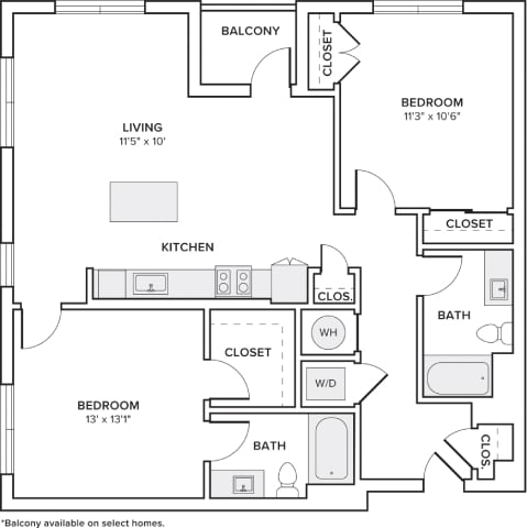 B16 floor plan
