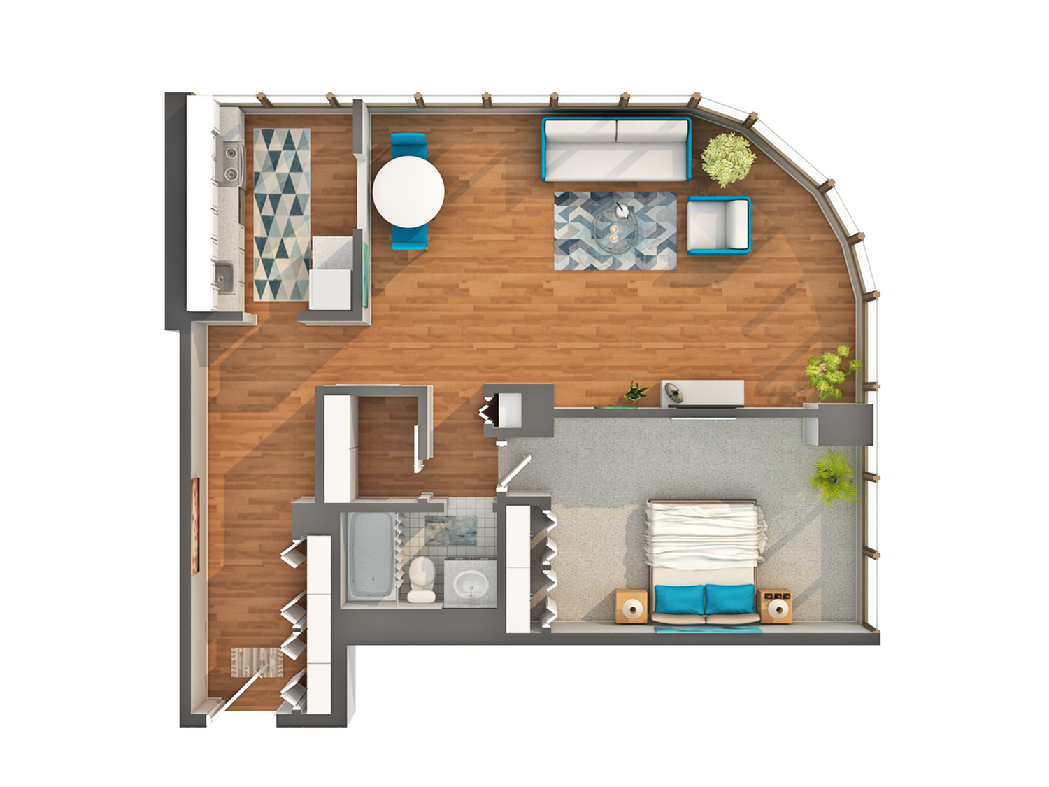 Unit 311 floor plan