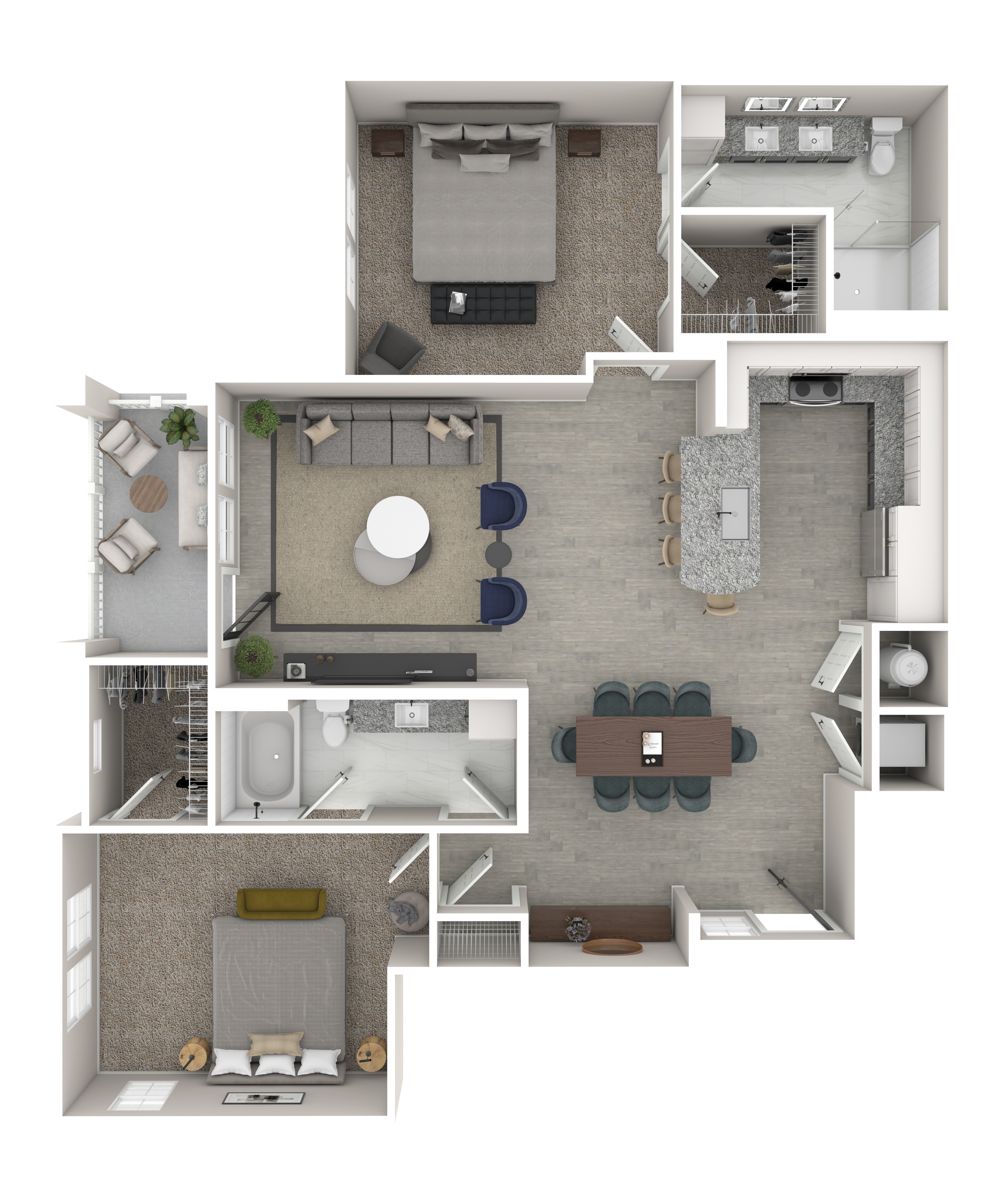 The Zelda floor plan
