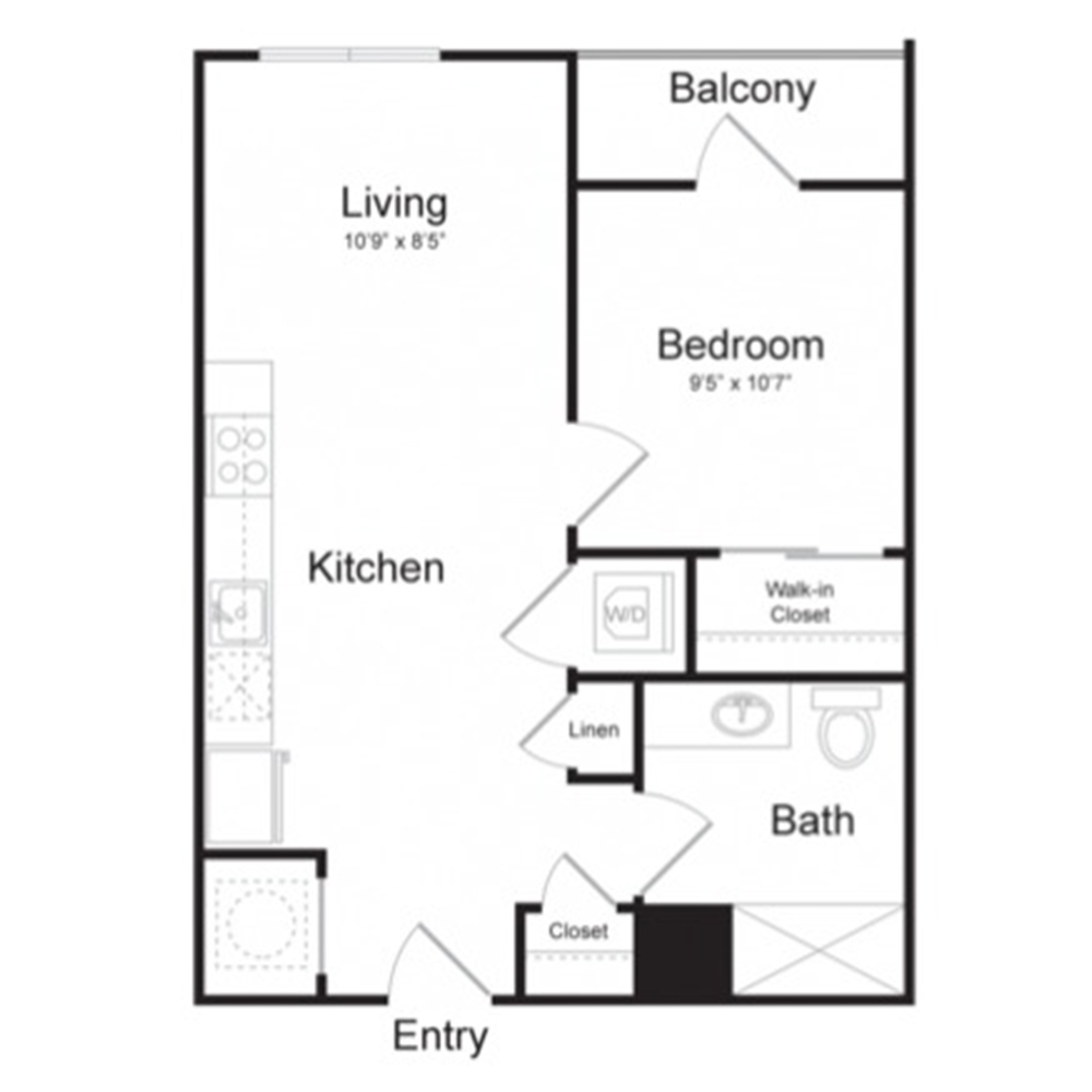 A1 floor plan