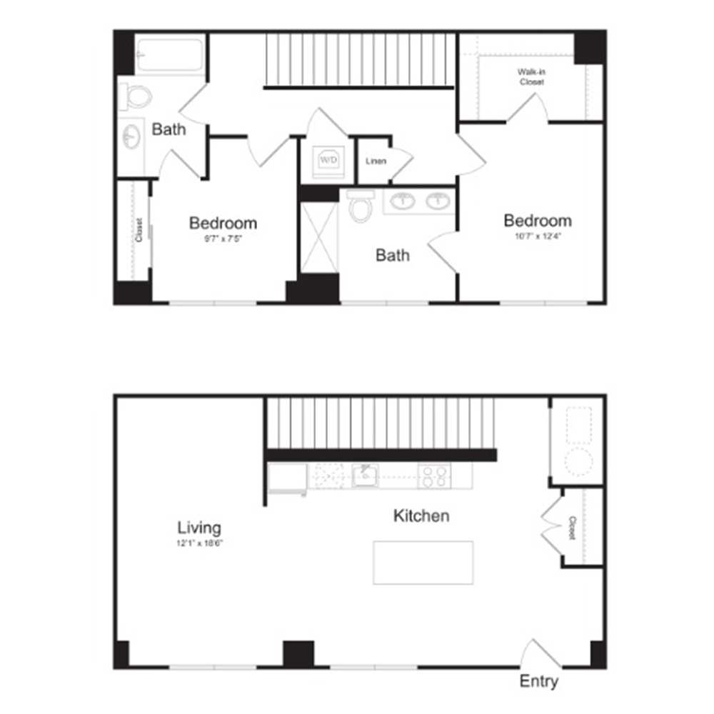 T2 floor plan