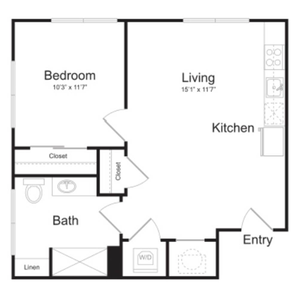A6 floor plan