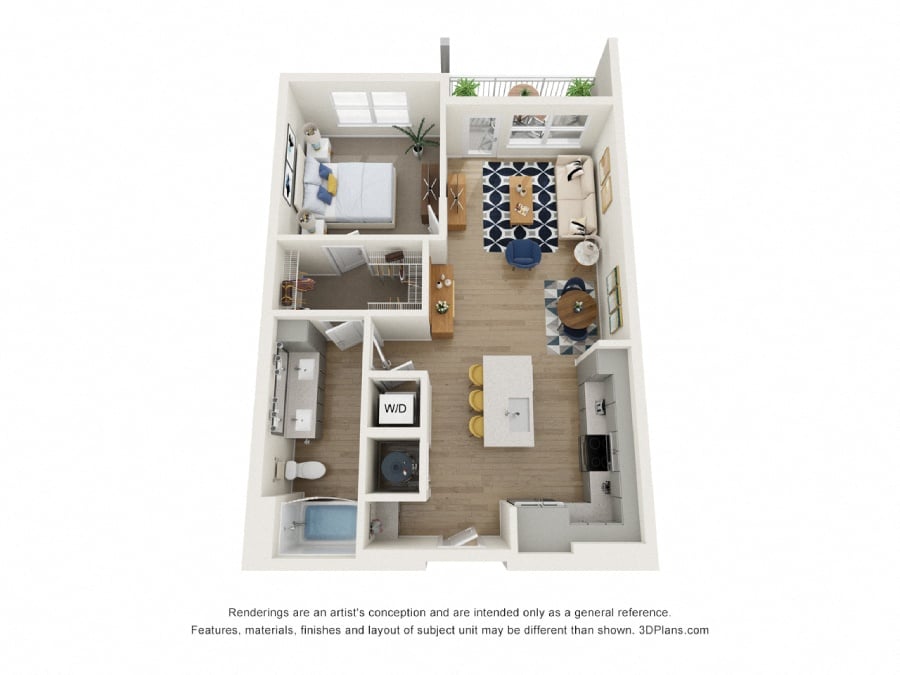 Courage floor plan